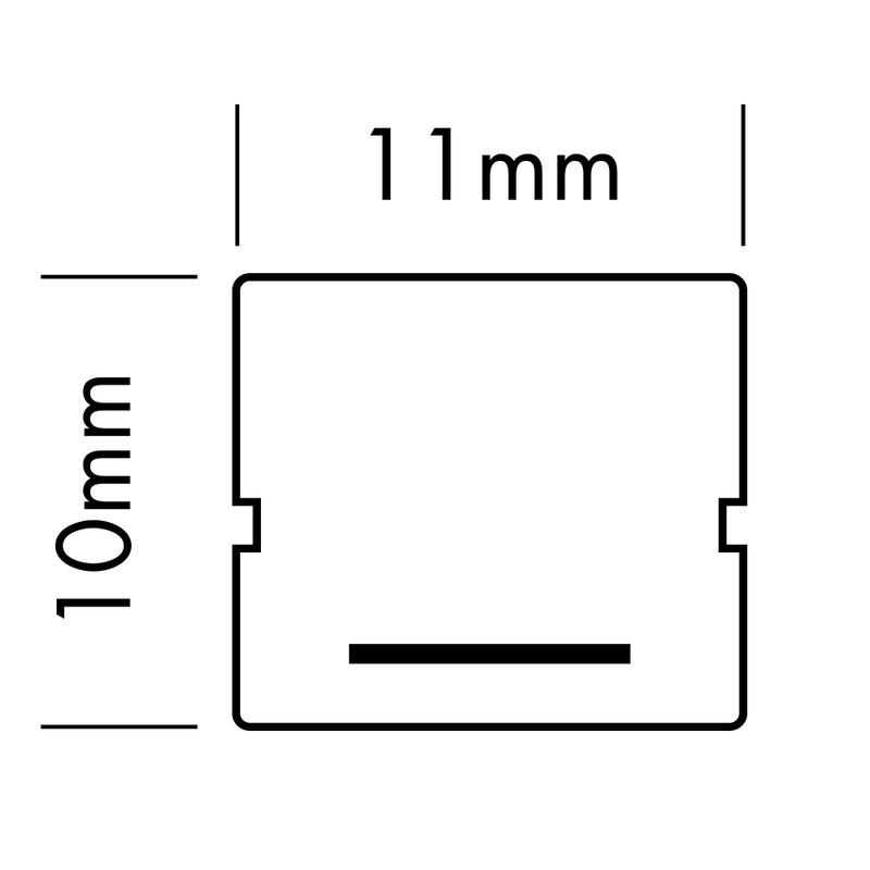 LED-Slang NEON 10x10 mått