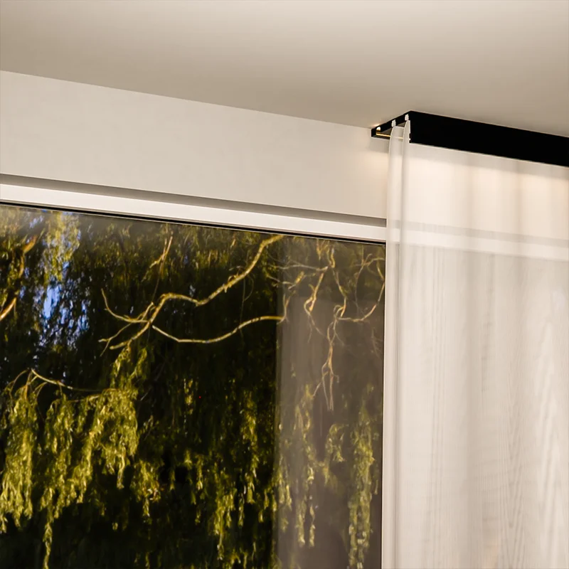 g4-g2-rum-ljus-utzoom Gardinskena med led-strip och dold belysning